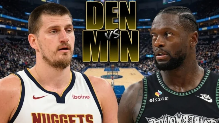 Timberwolves vs Nuggets match score and stats