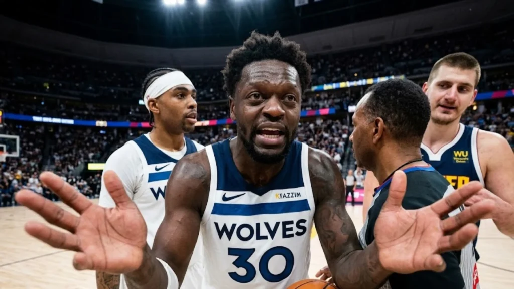 Timberwolves vs Nuggets match score and stats
