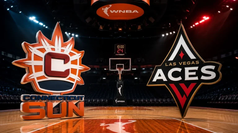 Sun vs Aces Match Score and Stats